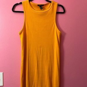 Yellow Rib knit dress💕
